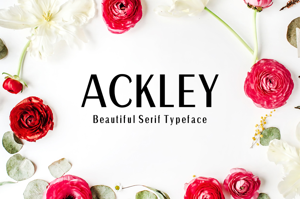 Ackley: A Bold Font for Business Branding