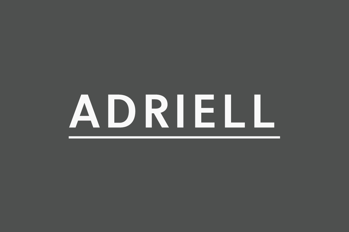 Adriell: A Modern Sans Serif for Clean Design