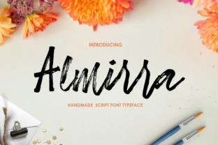Almirra: A Handwritten Script Font for Editorial Warmth