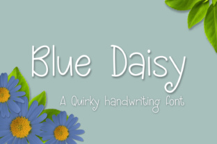 Blue Daisy Font: Quirky and Readable
