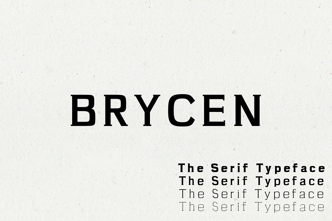 Brycen: A Serif Font for Modern Marketing