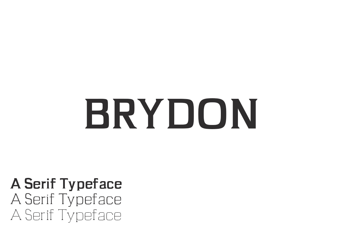 Brydon: A Dashing Serif Font