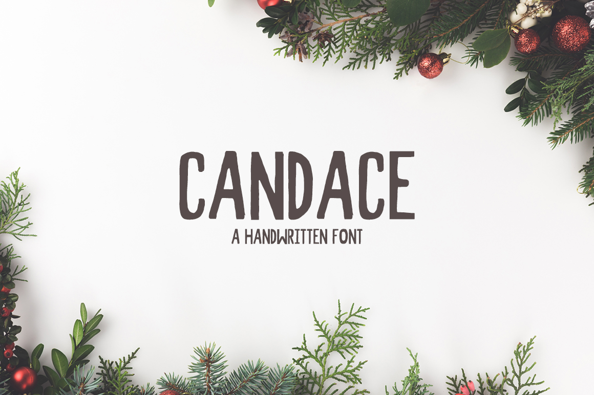 Candace: A Bold Handwritten Font for Makers