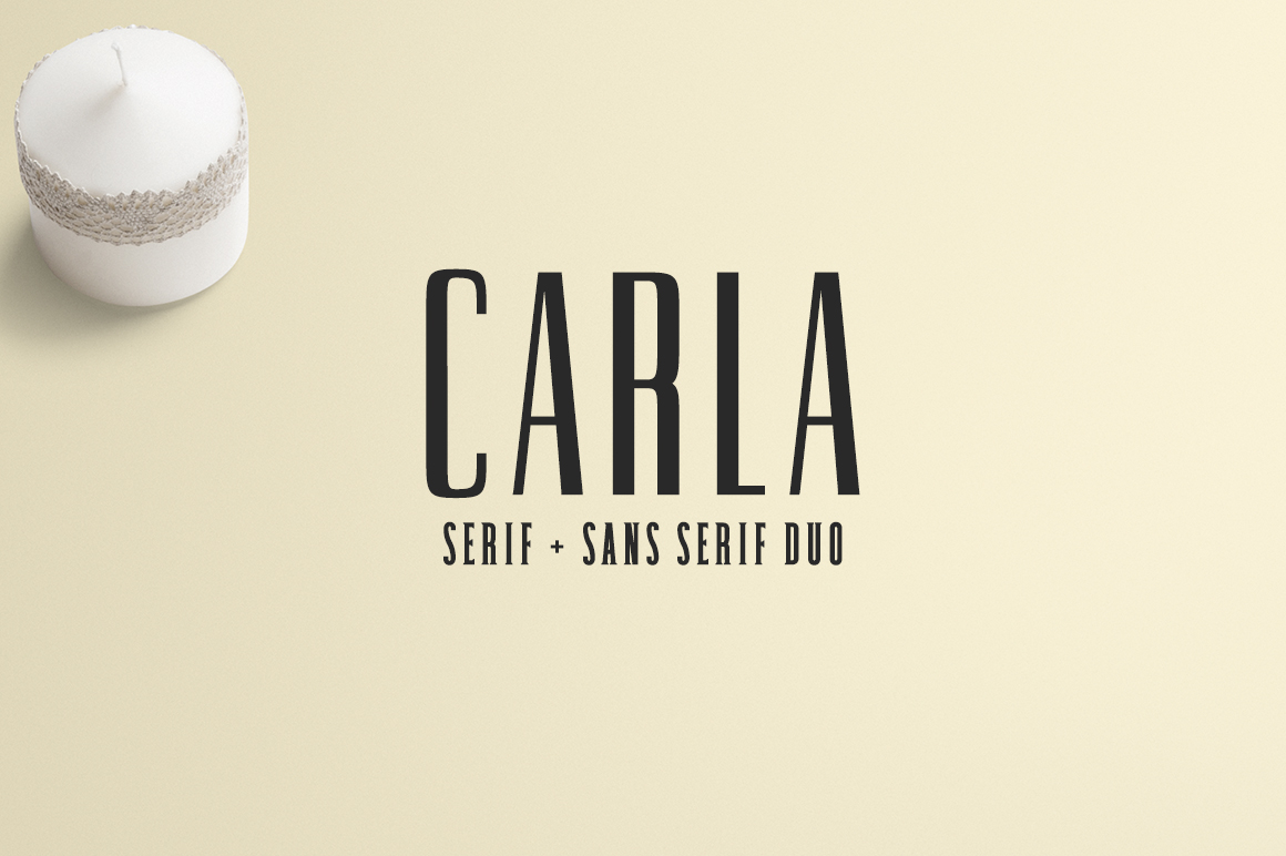 Carla Duo: A Font for Modern Marketing