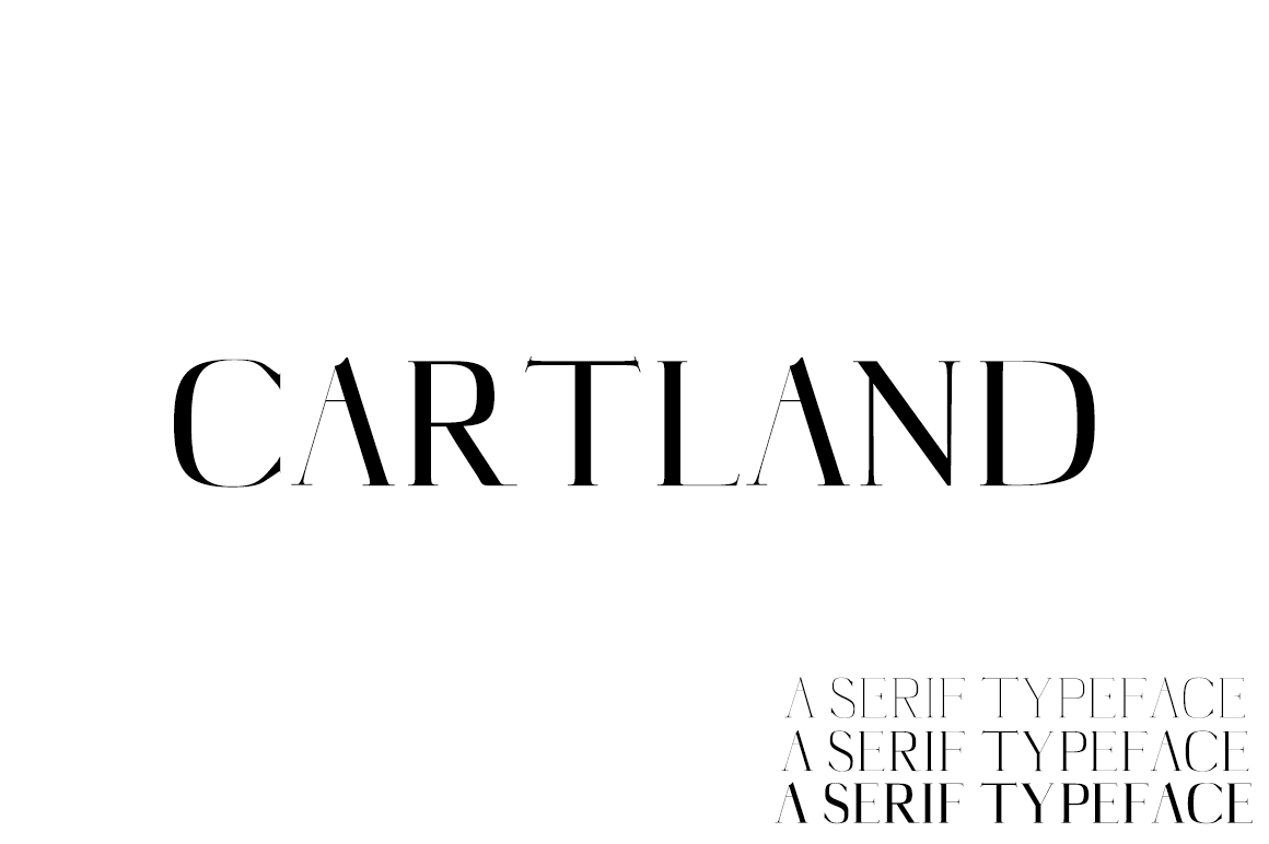Cartland: A Versatile Serif Font for Real-World Design