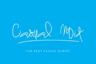 Casual Mix Font: Elegant Script for Digital Marketing