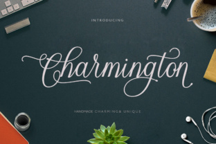 Charmington: A Script Font That Feels Like a Thoughtful Pause