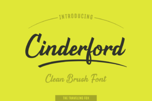 Cinderford: A Bold Script for Editorial Design