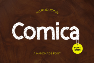 Comica: A Friendly Handmade Font for Digital Branding