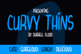 Curvy Thins: A Handwritten Font for Web Design