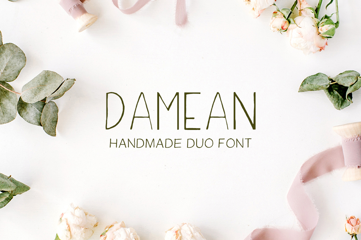 Damean Handmade Duo Font Review