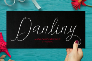 Danliny: A Script Font for Elegant Design