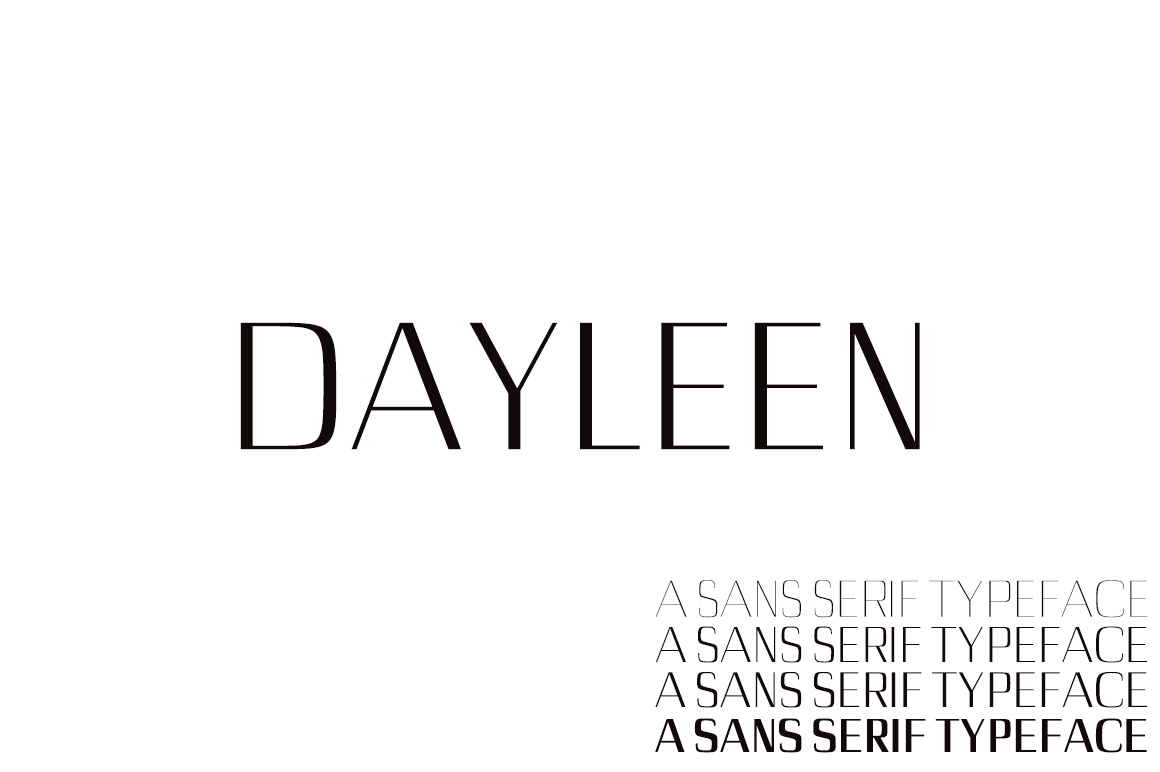 Dayleen: A Modern Font for Clear Campaigns
