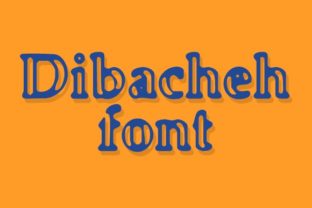 Dibacheh: A Bold Decorative Font