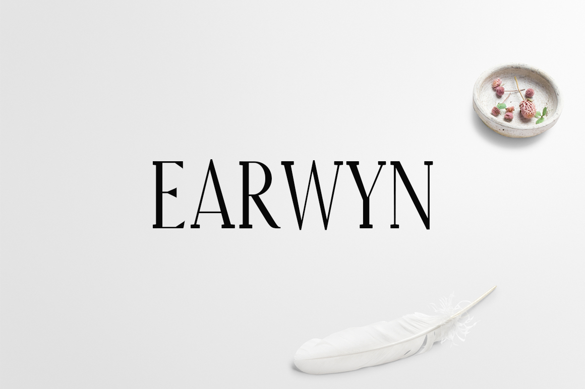 Earwyn: A Modern Serif Font for Web Design