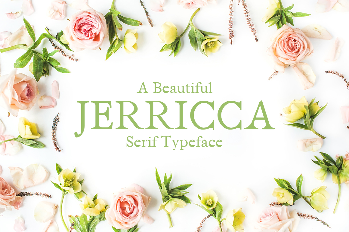 Jerricca: A Serif Font for Creative Campaigns