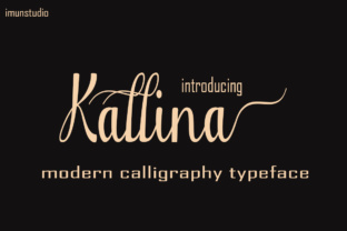 Kallina: A Modern Script Font That Feels Handwritten, Not Hand-Drawn