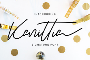 Kanittia: A Modern Script Font That Makes Your Campaign Stand Out