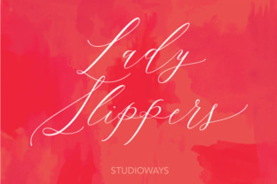 Lady Slippers: A Modern Script Font for Digital Branding
