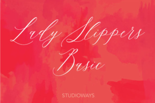 Lady Slippers Basic: A Refined Script Font for Editorial Design