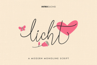 Licht Script: A Handwritten Font for Real Projects