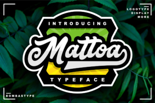 Mattoa: Bold Script for Creative Projects