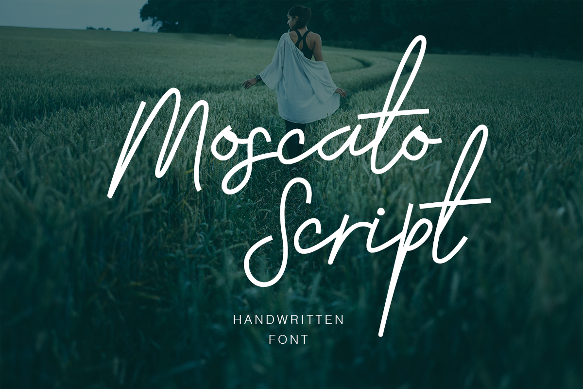 Moscato: A Handwritten Font That Makes Your Brand Feel Human