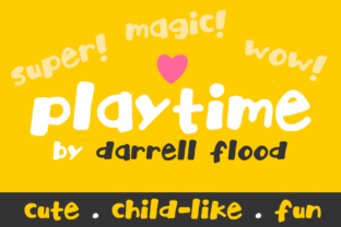 Playtime: A Fun Font for Creative Campaigns