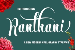 Ranthani: A Handwritten Script Font That Feels Human in Every Campaign