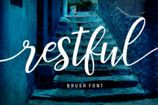Restful: A Vibrant Script Font for Web Design