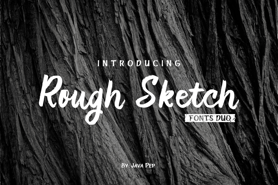 Rough Sketch: A Font for Thoughtful Design