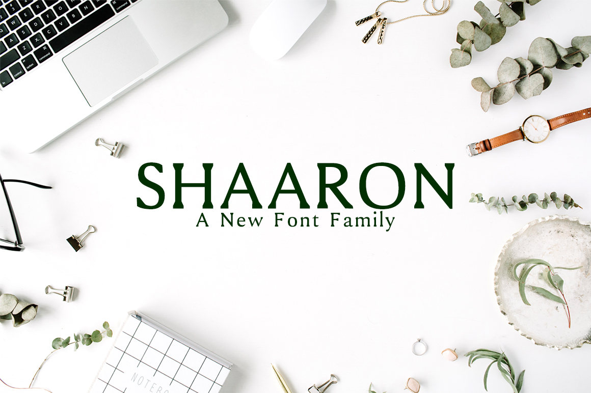 Shaaron: A Modern Sans Serif for Designers