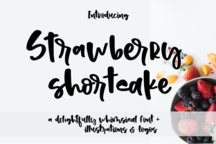 Strawberry Shortcake Font for Creative Branding