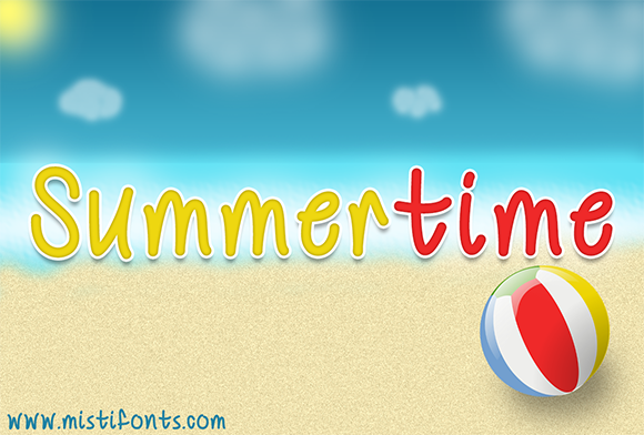 Summertime: A Warm Handwritten Font