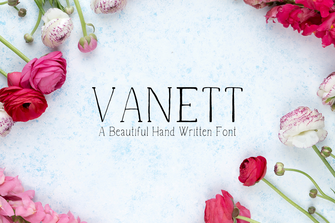 Vanett: A Creative Font for Business