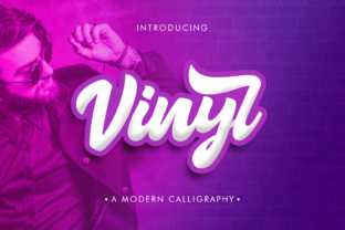 Vinyl: A Bold Script Font